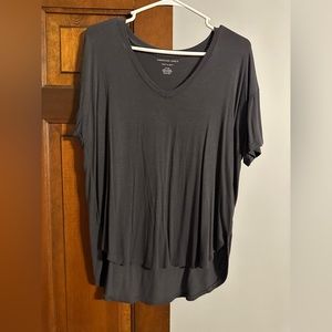 Soft & sexy v-neck! Dark grey